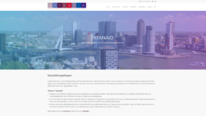 Tatanaio Subsidie Advies en Projectmanagement WordPress Website